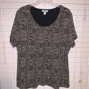 Plus Size Croft&Barrow Printed Top